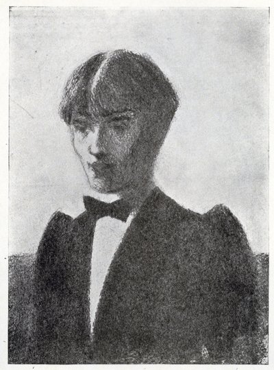 Sketch Portrait of the Artist by Aubrey Beardsley